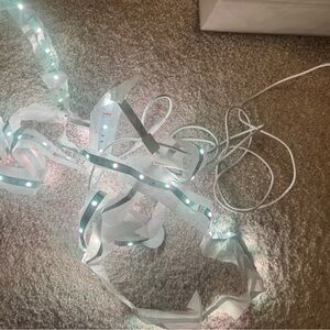 8ft of LED Light Strip - Cool White/changes color + extra if you want to add
